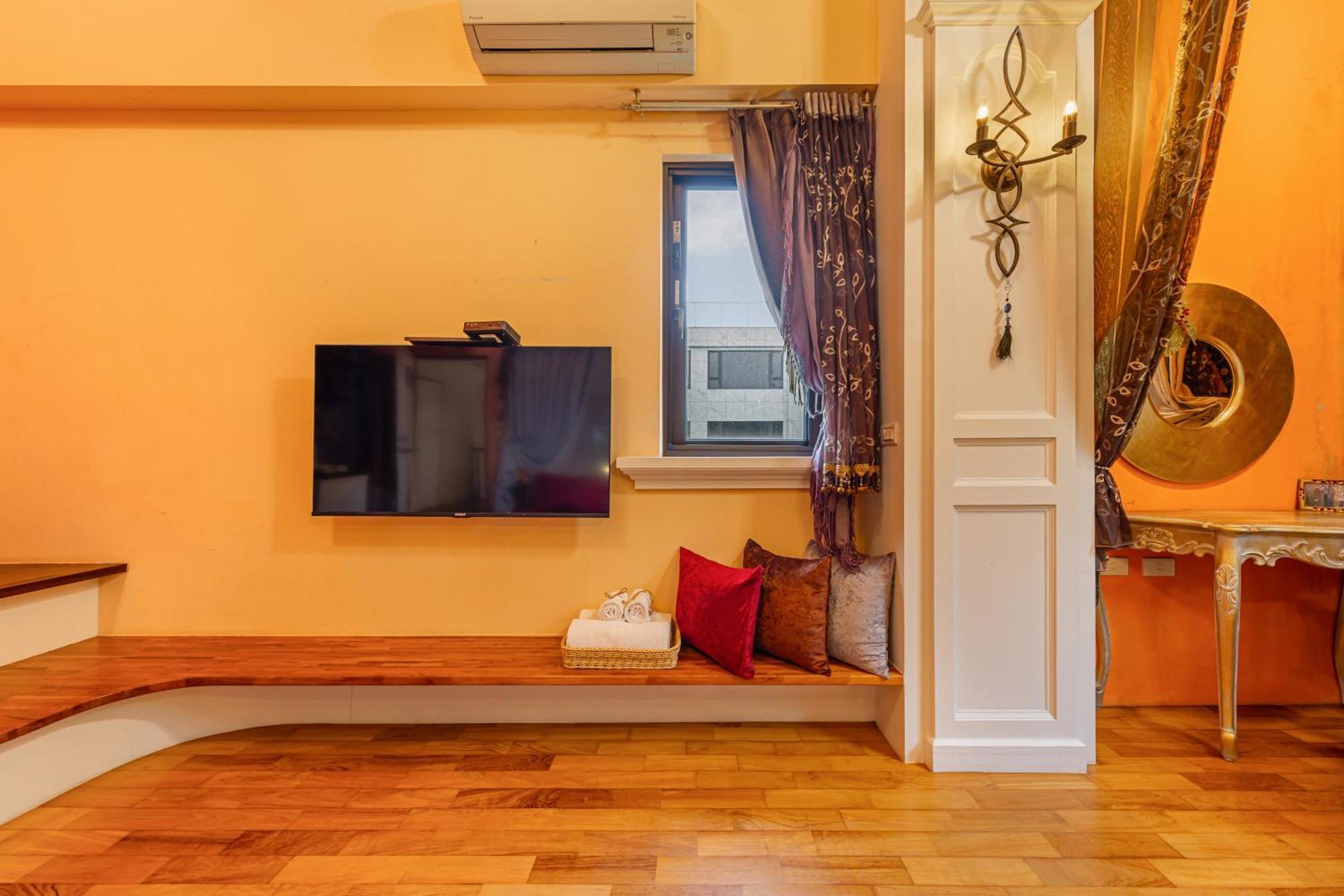 Happiness Pass On Apartment Wujie Ngoại thất bức ảnh