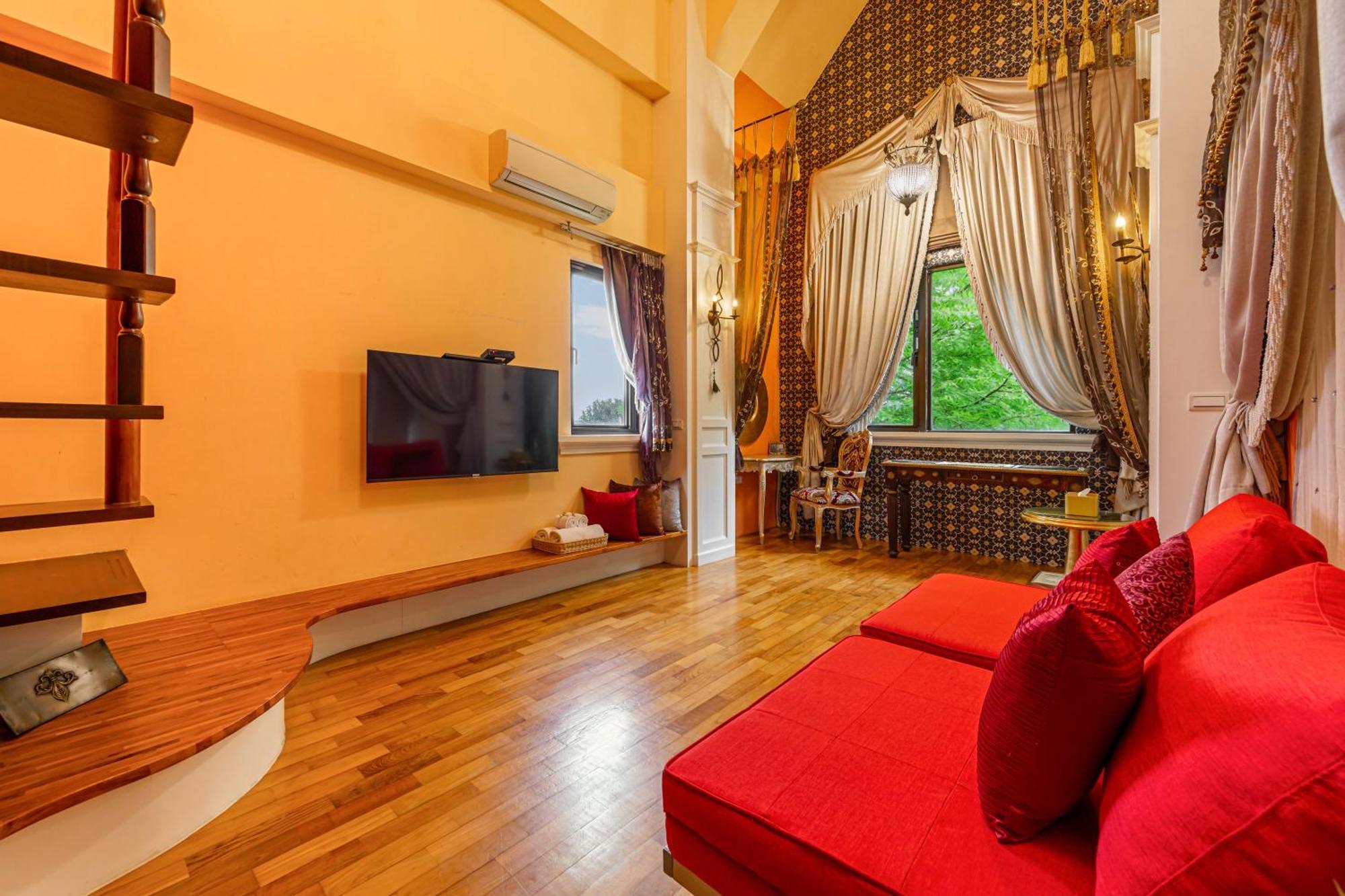 Happiness Pass On Apartment Wujie Ngoại thất bức ảnh